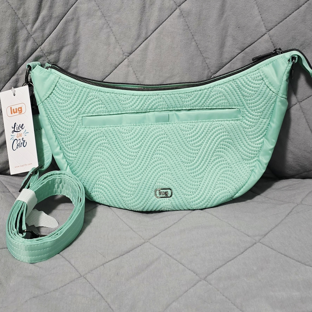 Lug Swish Crossbody in Seaglass - NWT